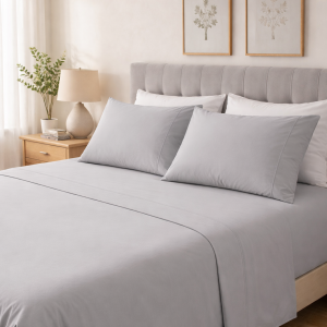 Azores Conjunto Colcha + Jogo de Cama + Almofadas Cheias