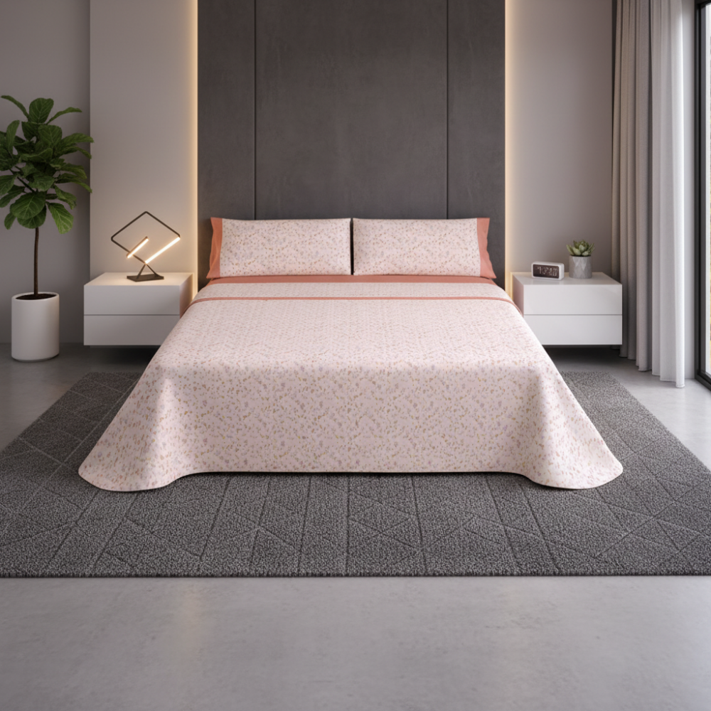Jogo de Cama Pierre Cardin 100% Algodão