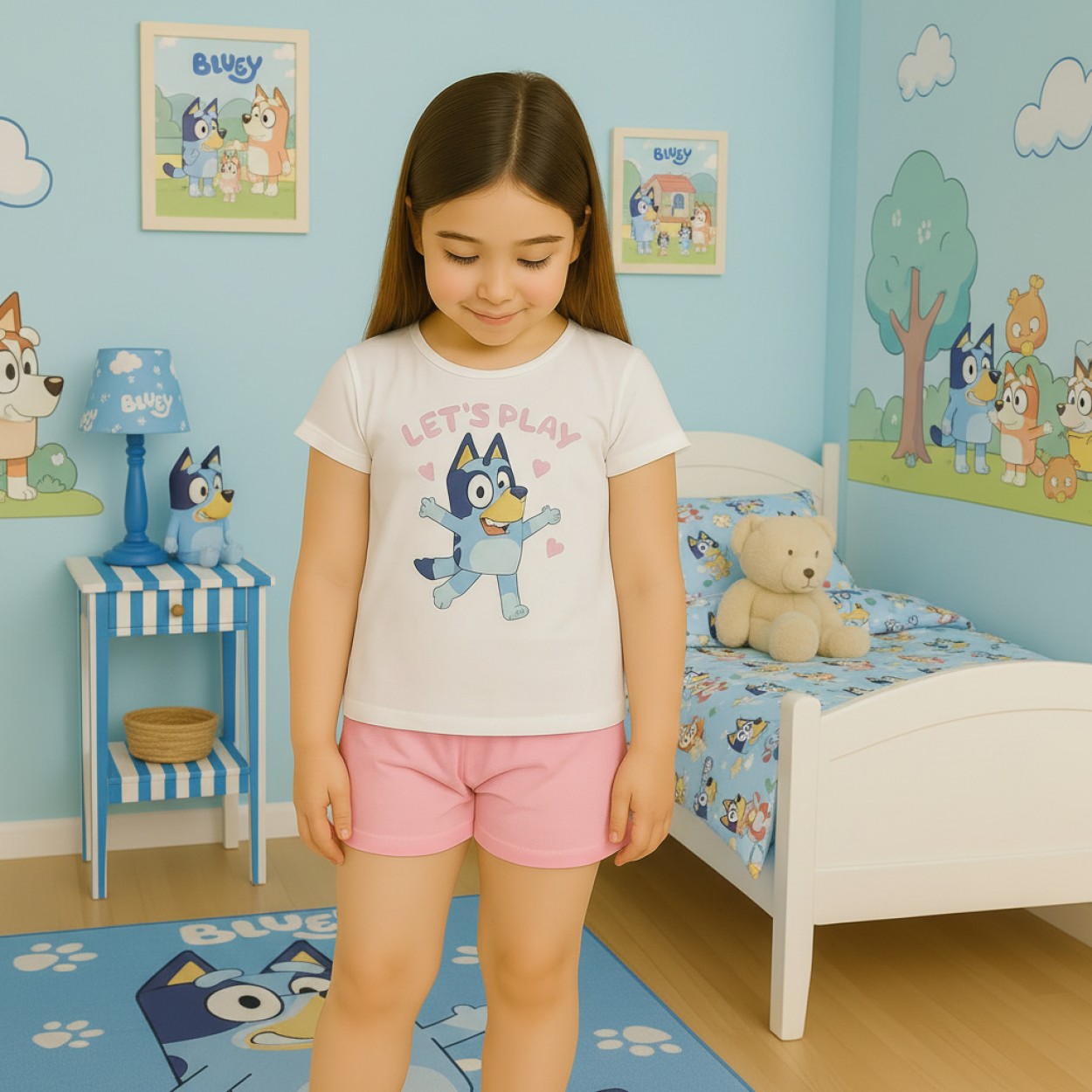 Pijama Bluey menina