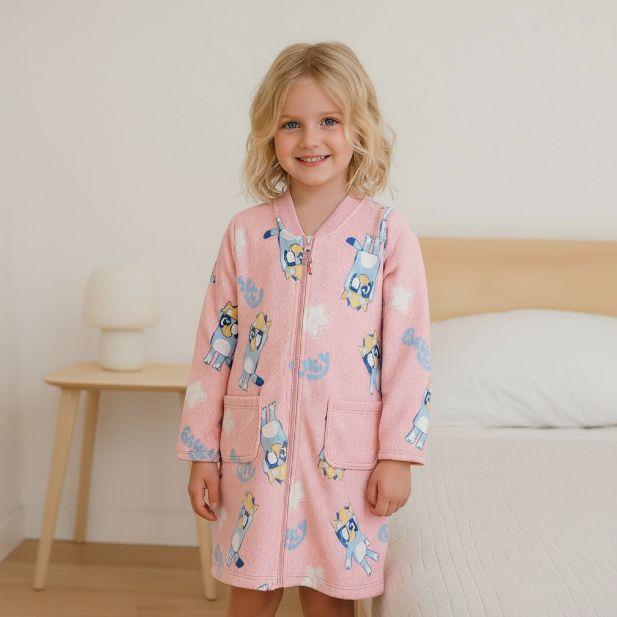 Robe menina Bluey